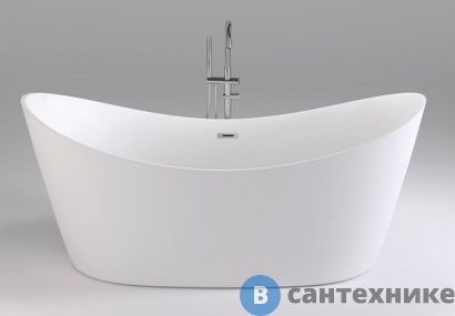 картинка Акриловая ванна Black&White SB104 (1800x800x720)