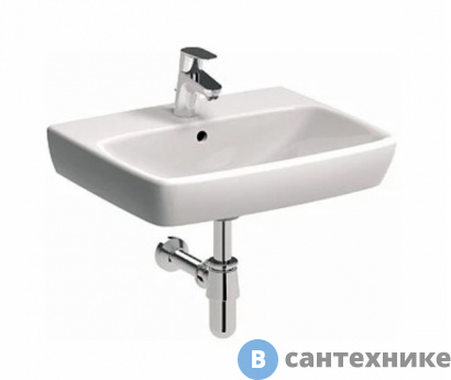 картинка Раковина KOLO NOVA PRO M31156000 подвесная, прямоугольная с отверстием /55/