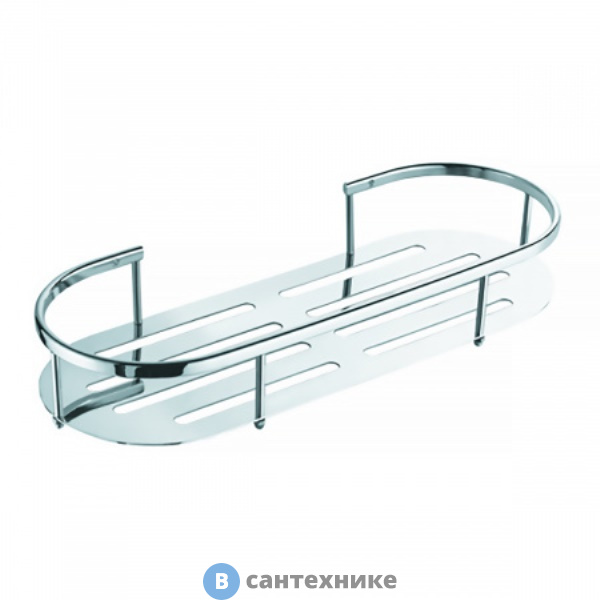 Полка AZARIO AZ-837 одноэтажная, хром