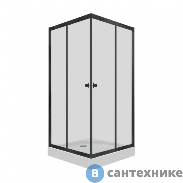 картинка Душевое ограждение Тритон Вента-БВ 90*90, квадрат (DK364)