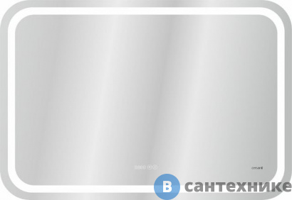 картинка Зеркало Cersanit LED 050 pro 80*55, с подсветкой, антизапотевание (KN-LU-LED050*80-p-Os)