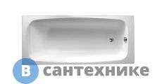 Чугунная ванна Jacob Delafon DIAPASON E2937-S-00 (170x75) без отв, под ручки, без антиск. покрытия, без ножек и сифона