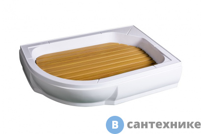 картинка Настил River NPR 110/80/24 R (асимметрия в душевой поддон)