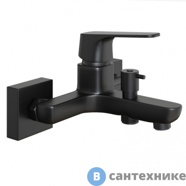 картинка Смеситель Paini Bari RTYO111 для ванны, без аксессуаров, чёрный