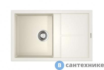 картинка Кухонная мойка OMOIKIRI Sumi 79-WH белый (4993665)