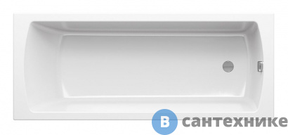 картинка Акриловая ванна Ravak CLASSIC II 160x70 N белая (CC41000000)