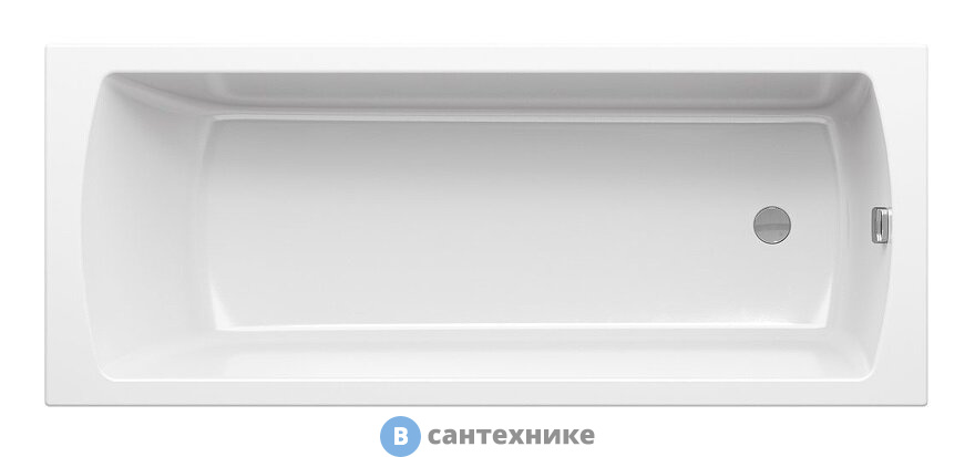 Акриловая ванна Ravak CLASSIC II 160x70 N белая (CC41000000)