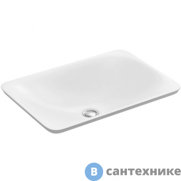 картинка Раковина Jacob Delafon CARILLON E96117-0 53x37см, белый