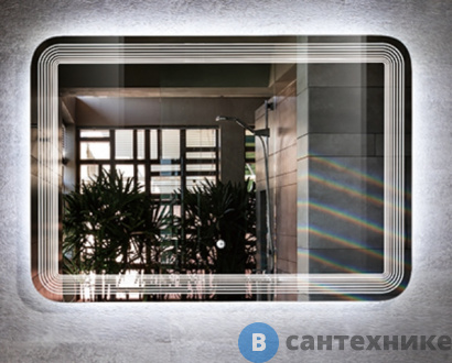 картинка Зеркало GAIR TURINO 1000*700 ANTI STEAM