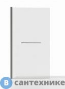 Шторка на ванну Allen Brau PRIORITY 3.31024.BA 800*1500 Optiwhite, Easyclean, браш. алюм