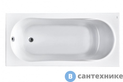 картинка Ванна акриловая Santek Касабланка XL 170х80 (1WH302441), без каркаса и сифона