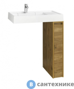 картинка Корпус Акватон Лондри 20 1A267101LHDR0 под с/маш дуб рустикальный, без фасада