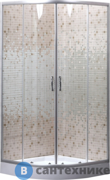 картинка Душевой уголок Polar 226 (900*900*1950)