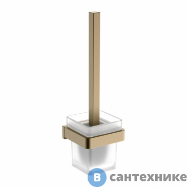 картинка Щетка для туалета ABBER Westen AA1732G золото матовое