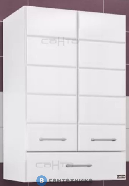 Шкаф подвесной СанТа Омега 600*900 1 ящ. над стиральной машиной (407005)