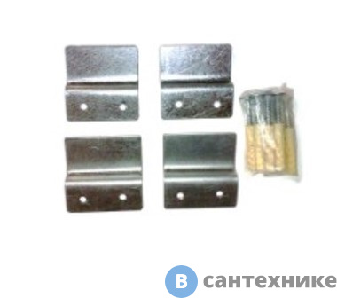 картинка Крепеж для ванн HusKarl (комплект, 4шт) арт.44495