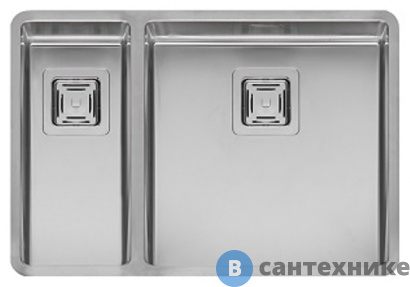 картинка Кухонная мойка Reginox Texas 18x40+40x40 LUX 3,5" L