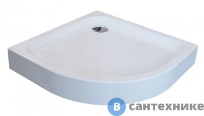 картинка Душевой поддон Sole PRA-1010 1000*1000*150 OMEGA/RADIUS без сифона