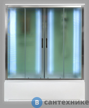 картинка Душевой бокс Deto ЕМ4517 LED с гм. (1700*900*2200)