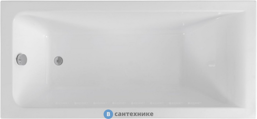 Акриловая ванна Aquanet Bright 180x75 (с каркасом)