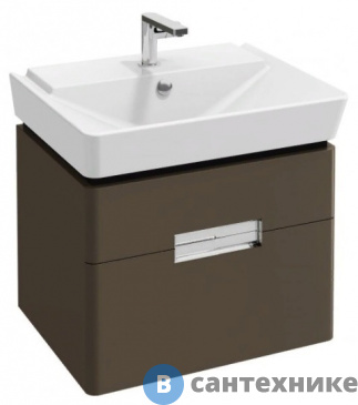 картинка Тумба под раковину Jacob Delafon REVE EB1134-G80 светло-коричневый лак (57x43,50x44,50)