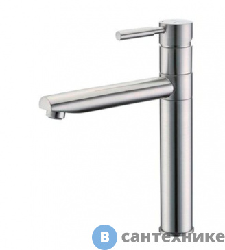 картинка Смеситель WasserKRAFT Wern 4207 для кухни латунь, покрытие «матовый хром»