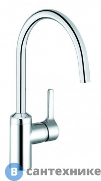 картинка Смеситель Kludi BINGO STAR 428030578 для кухни, поворотный излив