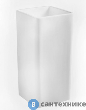 картинка Раковина GID-ceramic Nb149 напольная, белый (410х410)