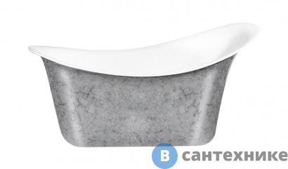 картинка Акриловая ванна Lagard TIFFANY Treasure Silver