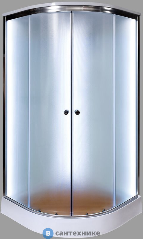 Душевая кабина Deto D08S LED (800*800*2200)