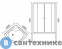картинка Душевой уголок Royal Bath RB 100BK-C 1000x1000x2000 (матовое)