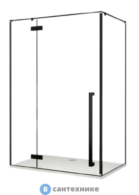 Душевое ограждение Cerutti C1A 120x90x195 прозрачное стекло