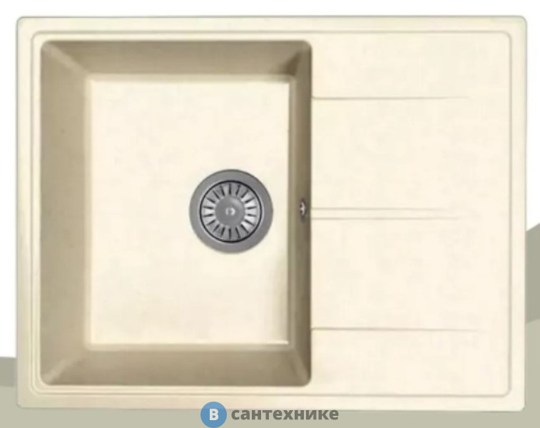 Кухонная мойка Dr. Gans Оливия 620, латте СМс (25.150.B0620.403)