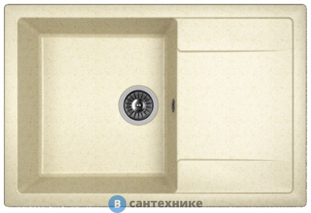 Кухонная мойка Dr. Gans Техно 760, латте СМс (25.030.D0760.403)