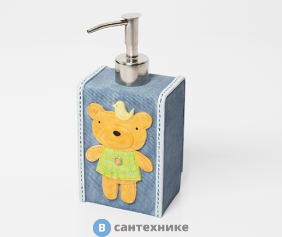 Дозатор для жидкого мыла WasserKRAFT Lossa K-3499, 330 ml полирезин