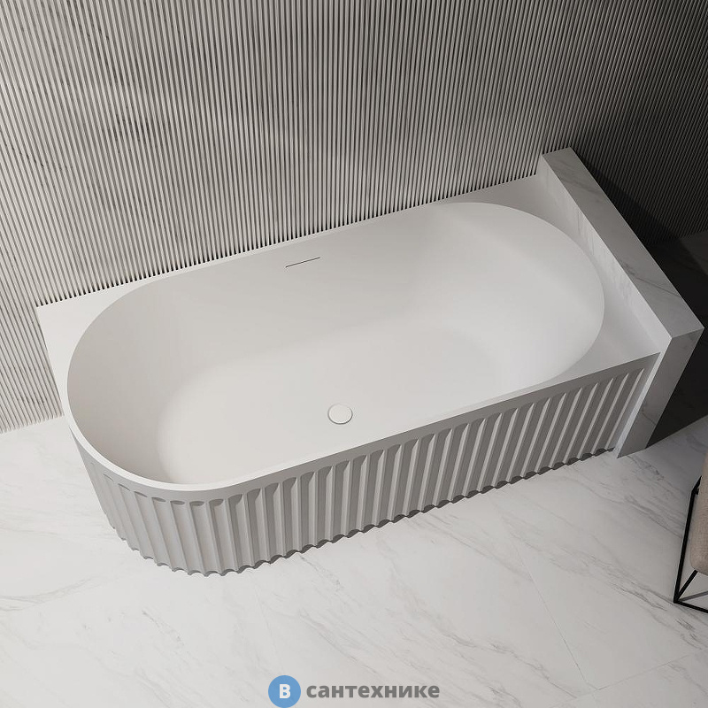 Акриловая ванна ABBER AB9412-1.5 R 150*75*58 белая