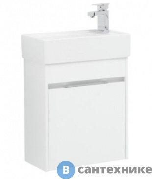 картинка Тумба под раковину Aquanet Лидс 50 белый (239741)