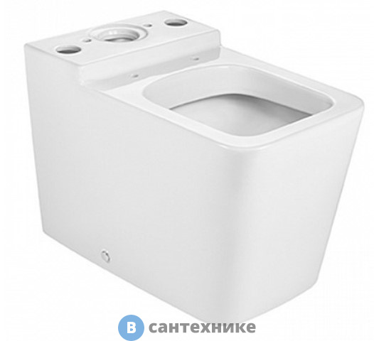 Унитаз напольный Roca Inspira 342537000 /64,5х37/ (без бачка)