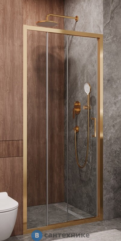 Душевая дверь CEZARES MOLVENO-BF-3-100-C-BORO-IV