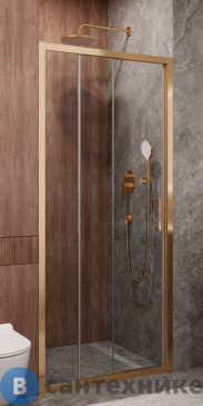 картинка Душевая дверь CEZARES MOLVENO-BF-3-100-C-BORO-IV