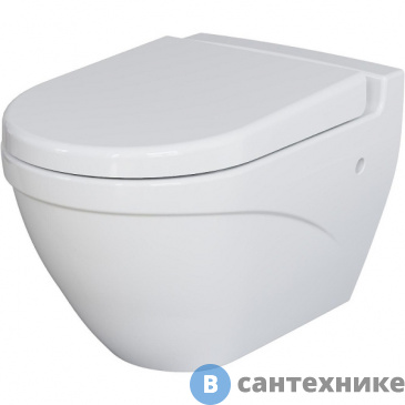 картинка Унитаз подвесной Ambassador Nord 133T20001 (535*385*360) без сиденья