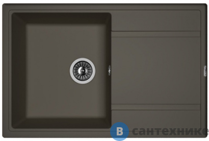 картинка Кухонная мойка FLORENTINA Липси 780, антрацит FSm (20.270.C0780.302)