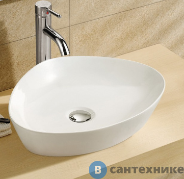 картинка Раковина WELTWASSER ELBACH 1133 подвесная (505х410х105)