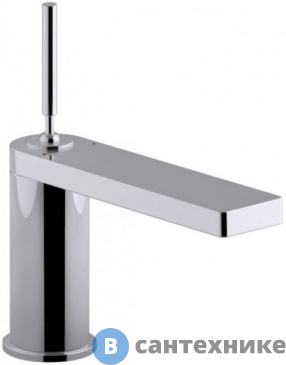 картинка Смеситель Jacob Delafon COMPOSED E73158-CP на раковину с донным клапаном (хром)