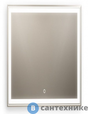 картинка Зеркало с подсветкой Art & MAX Zoe 600x800 AM-Zoe-600-800-DS-F