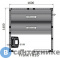 картинка Финская сауна Frank F816 (кедр) (печь Сфера 7 кВт+80 кг камней) 160х140x210 см