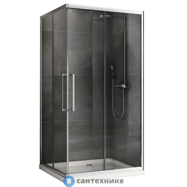 Душевой уголок ABBER Schwarzer Diamant AG02129H 120*90*195, без поддона