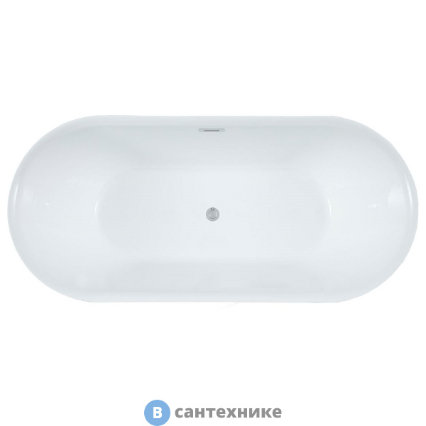 Акриловая ванна Aquanet Delight 170x78 чёрный матовый /289723/