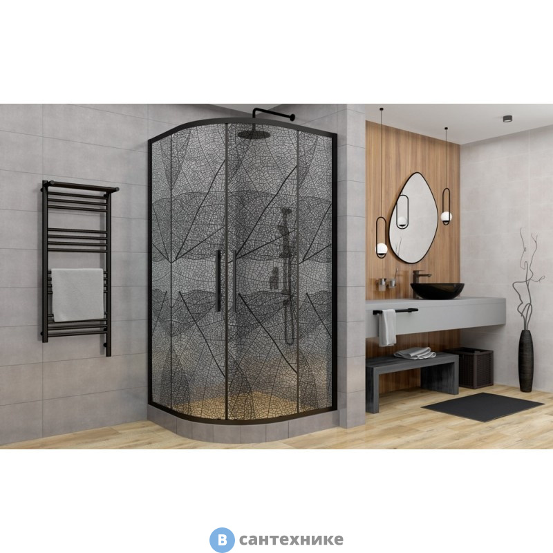 Душевое ограждение DTO HB 120 Black