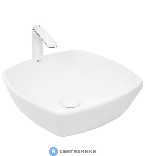 Раковина WELTWASSER ELBACH 2076 накладная (430х430х135)
